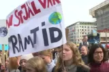 Peste 50.000 de oameni au protestat pentru protejarea climei în Suedia
