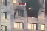 O femeie s-a aruncat de la etajul 11 în brațele unui pompier