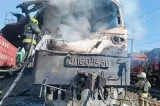 Atac rusesc cu dronă asupra unui tren în Ucraina. Doi membri ai echipajului au fost uciși