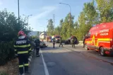 Accident grav pe DN 6, la Orșova. Cinci persoane implicate, două găsite inconștiente