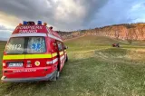 Accident la Râpa Roșie, în Sebeș. O persoană a căzut, salvatorii intervin de urgență