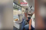 Bărbat reținut după ce ar fi agresat un pasager în tramvai