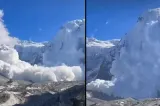 Avalanșă devastatoare în Rusia: 11 alpiniști morți, 6 răniți și 6 dispăruți. Dezastrul natural, surprins in direct - VIDEO