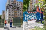 Blocul din Rahova, afectat de explozie, intră în lucrări de punere în siguranță. Constructorul a revenit pe șantier