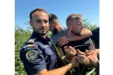 Fugarul din Republica Moldova, urmărit cu elicopterul prin România, prins de poliție pe un câmp din Dolj | VIDEO