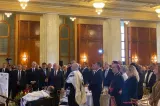 Ilie Bolojan, alături de Simina Tănăsescu, după întâlnirea secretă din biroul șefului Senatului