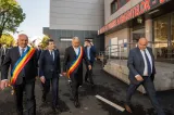 Nicușor Dan, după inaugurarea Spitalului Clinic Județean de Urgențǎ Bistrița: ”România are probleme, dar are și rezultate”