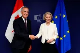 Capitalele UE au fost luate prin surprindere după ce Ursula von der Leyen a anunțat „statutul de membru asociat” pentru Canada.