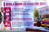 Școala începe cu probleme grave. Schimbări importante pentru elevi