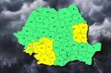 Vremea se schimbă radical în România. Cod galben de vânt, temperaturi cu până la 12 grade mai mici și ninsoare la munte – HARTA