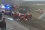 Accident grav în Mureș! Patru victime, una resuscitată după impact. Elicopterul SMURD, chemat de urgență