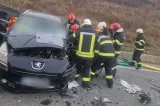 Accident grav în județul Cluj. Doi adulți și doi copii au fost răniți