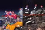 Accident mortal la granița dintre Teleorman și Giurgiu. Un tânăr de 34 de ani a murit, iar alte două persoane au fost rănite