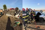 Accident grav în Dolj: șase persoane rănite după ce două mașini s-au ciocnit pe DN 561D