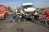 Accident grav pe Autostrada A1, în Giurgiu. Trei persoane au ajuns la spital, inclusiv un tânăr nepalez de 25 de ani