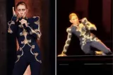 Celine Dion a căzut pe scenă la Paris, dar nu s-a oprit din cântat. Ce i s-a întâmplat în timpul concertului