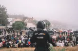 Poliția spaniolă a mutat o tabără de migranți din Ceuta chiar înaintea vizitei familiei regale