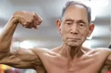 Are 90 de ani, dar a urcat pe scena concursului de culturism. Secretul japonezului care vrea să concureze și la 93 de ani