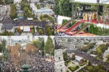 Imagini impresionante de la hramul Sfintei Parascheva. Peste 28.000 de persoane și-au unit drumurile și inimile în rugăciune, la Iași- VIDEO