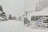 Iarnă în toată regula la munte. Cât ține episodul de vreme severă. Anunțul șefei ANM -FOTO/VIDEO