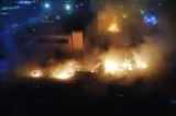 Percheziții la Drobeta-Turnu Severin! Hoții au furat fier și metale după incendiul uriaș de la combinat