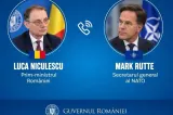 Luca Niculescu, discuție cu Mark Rutte, șeful NATO: Situația de securitate din Marea Neagră s-a deteriorat