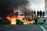 Șeful poliției din Paris spune că protestele elevilor au scăpat de sub control