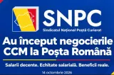 SNPC cere salarii peste minimul pe economie și eliminarea inechităților salariale la Poșta Română