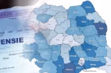 Harta pensiilor din România a fost actualizată. Județele unde seniorii încasează cu aproape 2.000 de lei mai mult