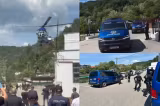 Exercițiu de amploare al Brigăzii Antiteroriste a SRI la Salina Ocnele Mari. A fost simulată o luare de ostatici-VIDEO