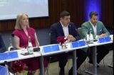 George Simion, umăr la umăr cu fostul premier britanic Liz Truss. Mesaj puternic pentru români -VIDEO