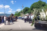 Pompierul mort în accident, condus pe ultimul drum