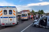 Accident grav în Vrancea. O femeie însărcinată și un copil, printre victime
