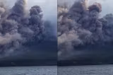 Erupție spectaculoasă în Japonia: Vulcanul Sakurajima a trimis un nor de cenușă la peste 1.300 de metri - VIDEO