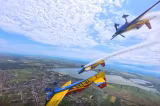 Piloții României cuceresc cerul în acest weekend. Acrobație și adrenalină pe Aerodromul Clinceni - VIDEO