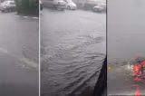Ploaia de cod roșu a împărțit Capitala în două: străzi inundate în Pantelimon și sectorul 3, vreme liniștită în alte cartiere - VIDEO