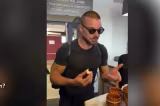 Imagini inedite: Ricky Martin, întâmpinat cu pâine și sare