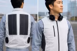 Japonezii testează o vestă anti-caniculă alimentată de energie solară. Ventilatoarele integrate funcționează fără baterii externe