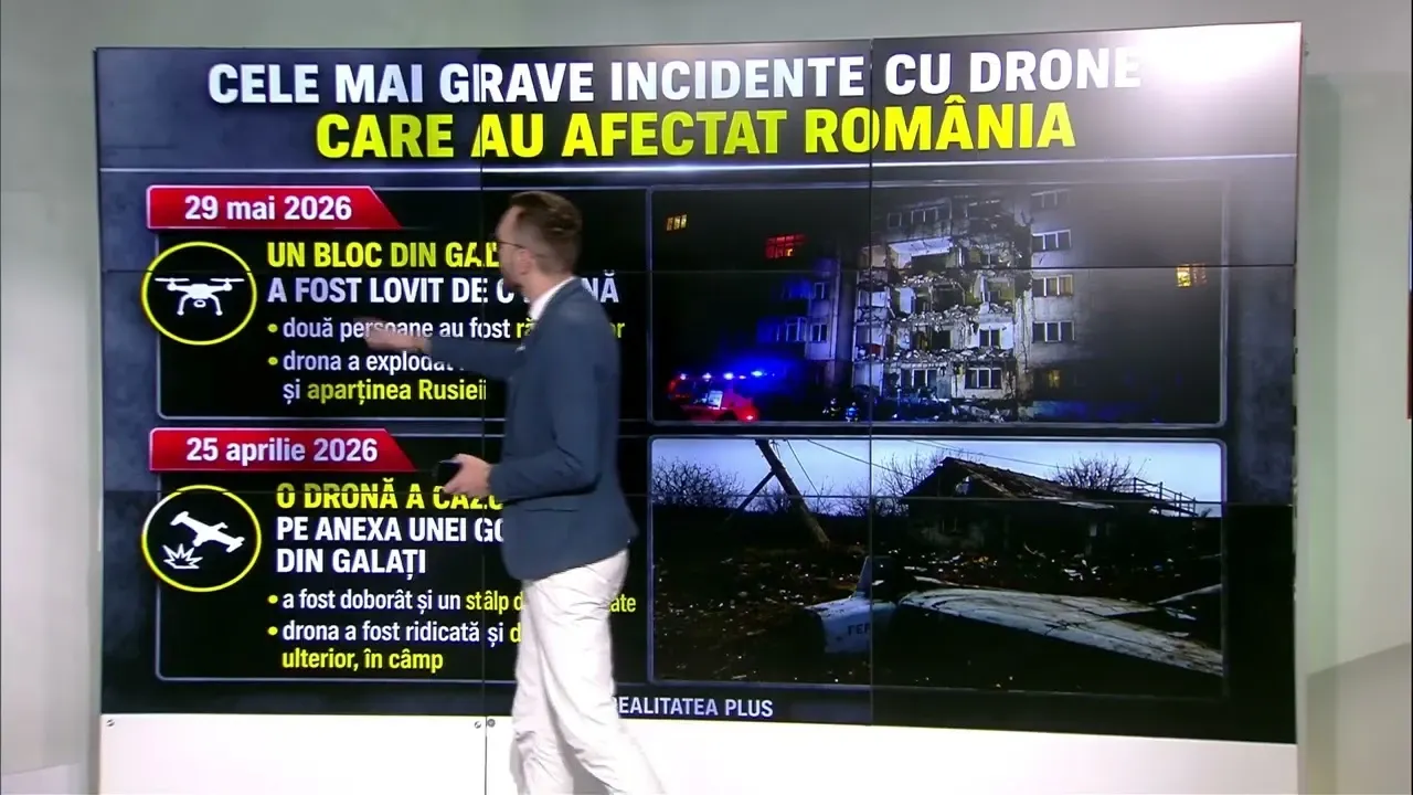 Bilanțul incidentelor cu drone din România