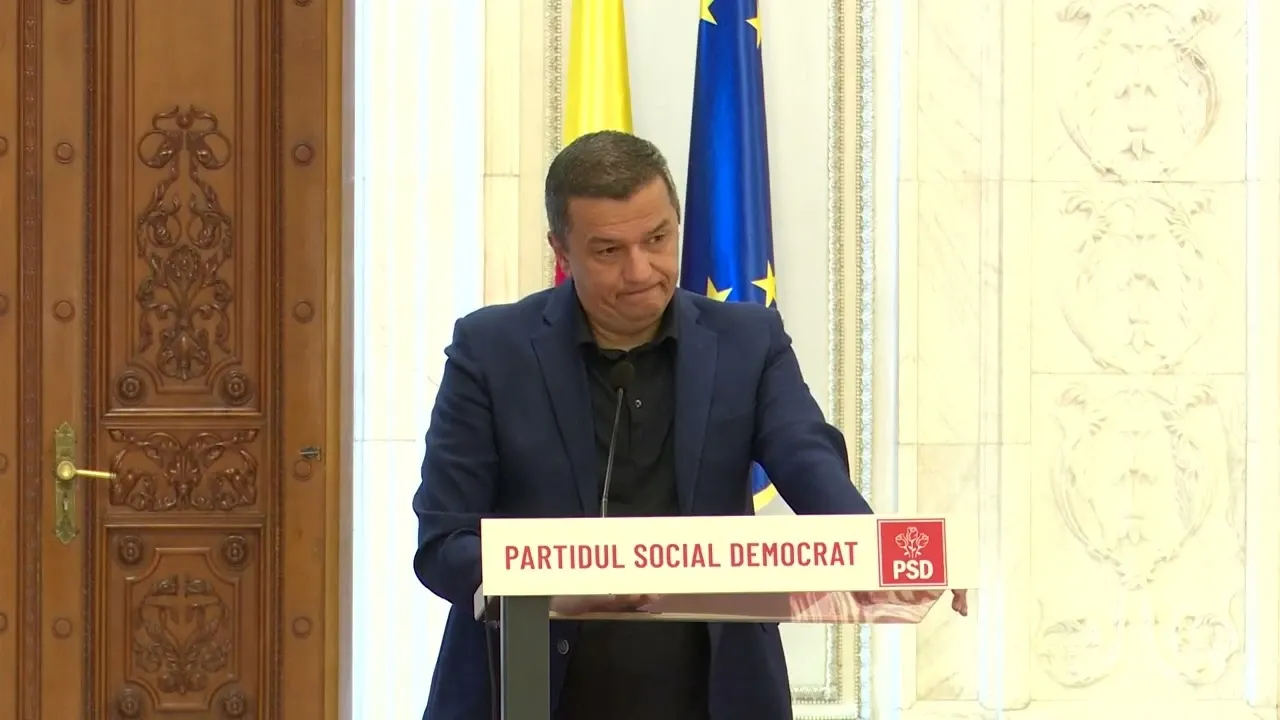 Liderul PSD Sorin Grindeanu 
