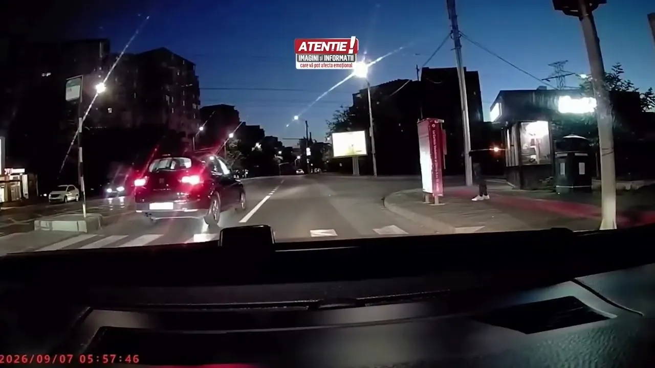 Femeie lovită pe trecerea de pietoni