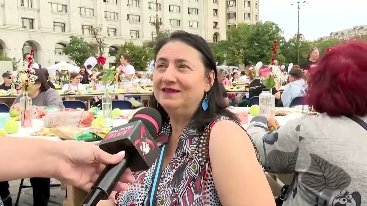 Masă de peste 5 kilometri în inima capitalei