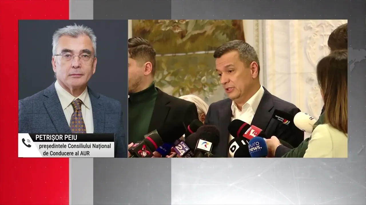 Petrișor Peiu anunță condițiile AUR pentru un guvern cu PSD