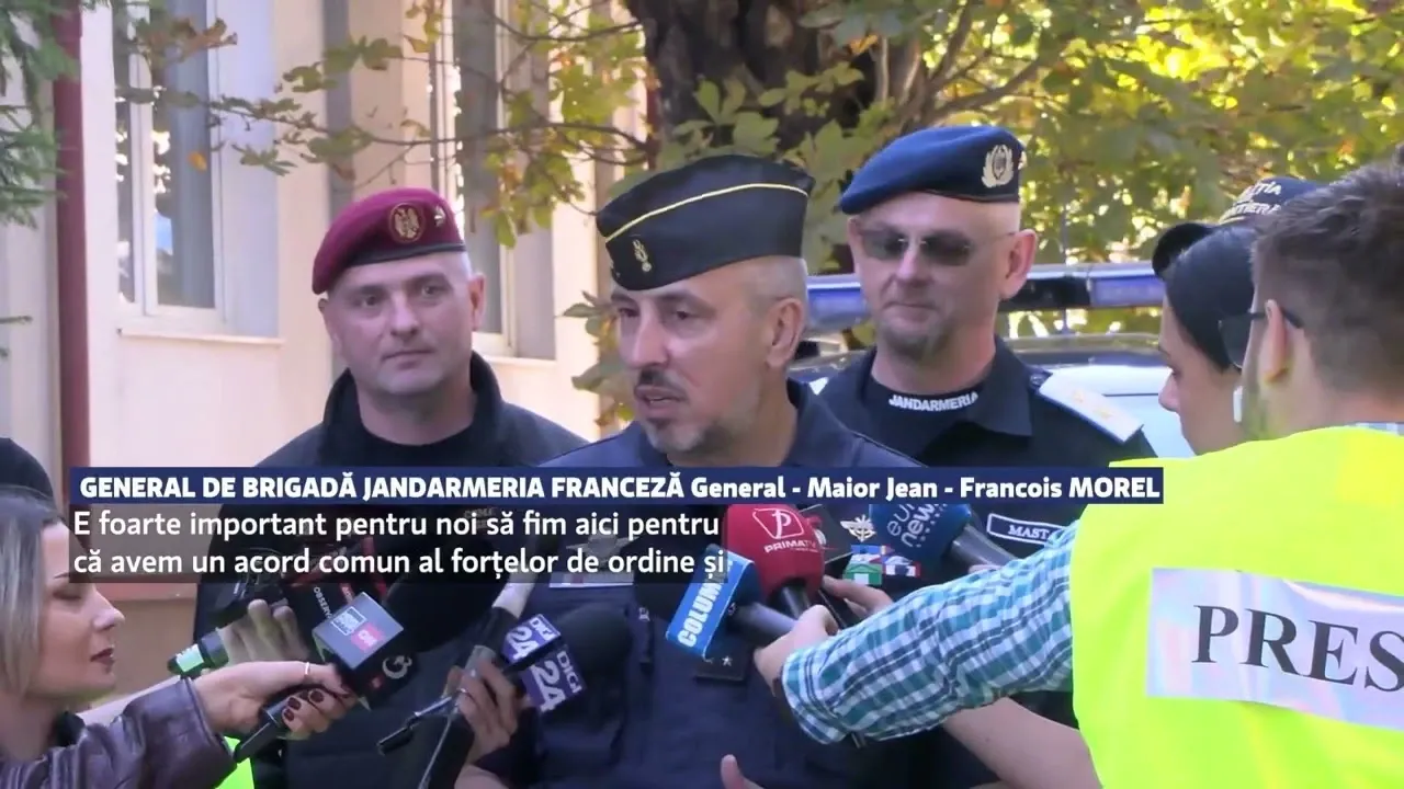 Exercițiu tactic al Jandarmeriei