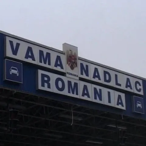 Aglomeraţie mare la vama Nădlac din judeţul Arad