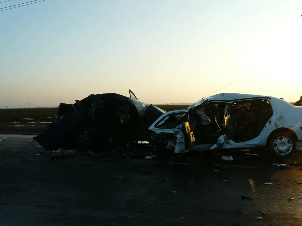 Accident pe DN1