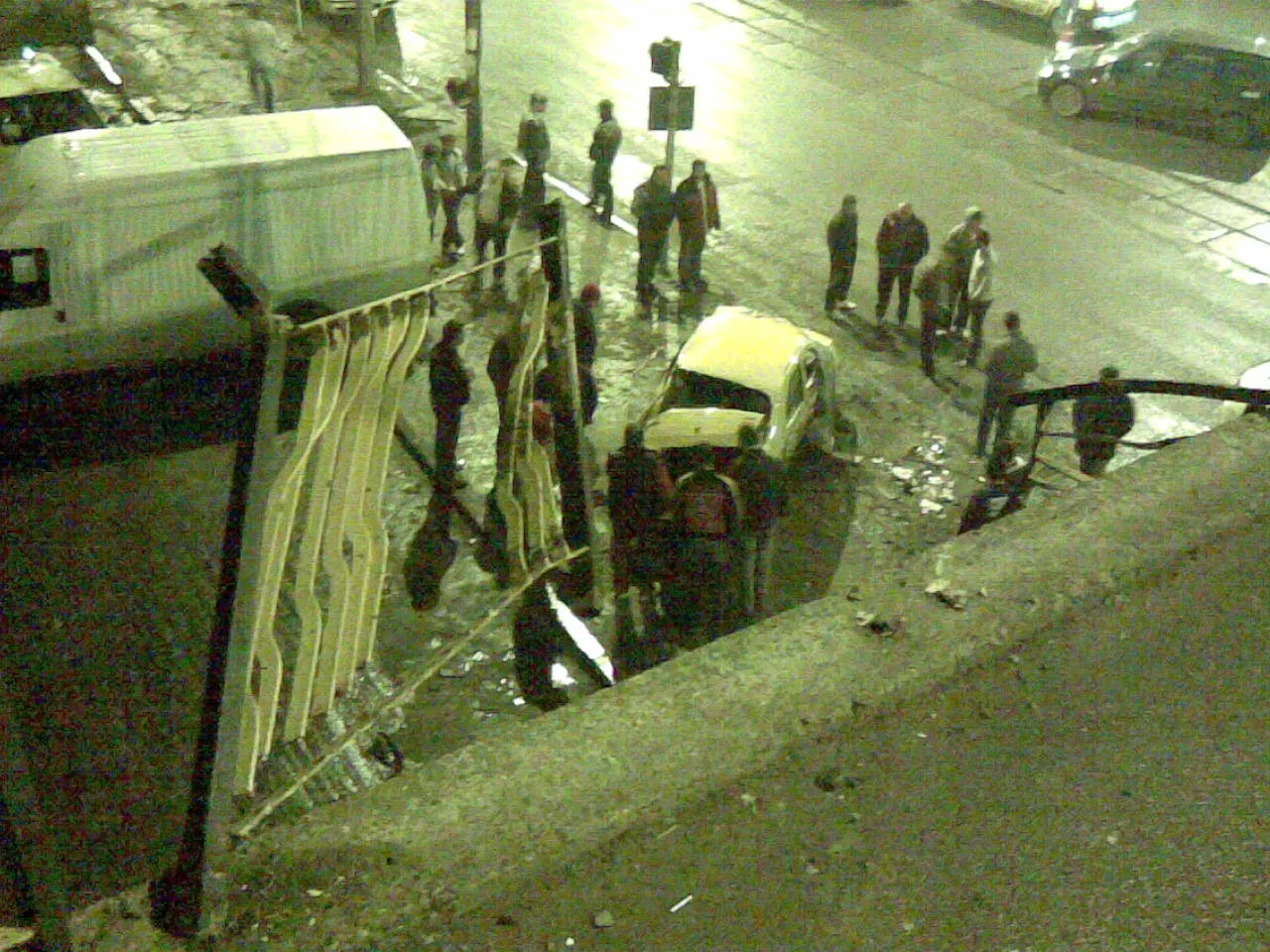 Accident spectaculos în Iaşi