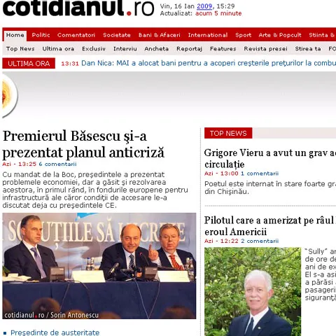 Jurnalistul Cristian Oprea se apără în procesul cu Băsescu spunând că a scris un material de opinie