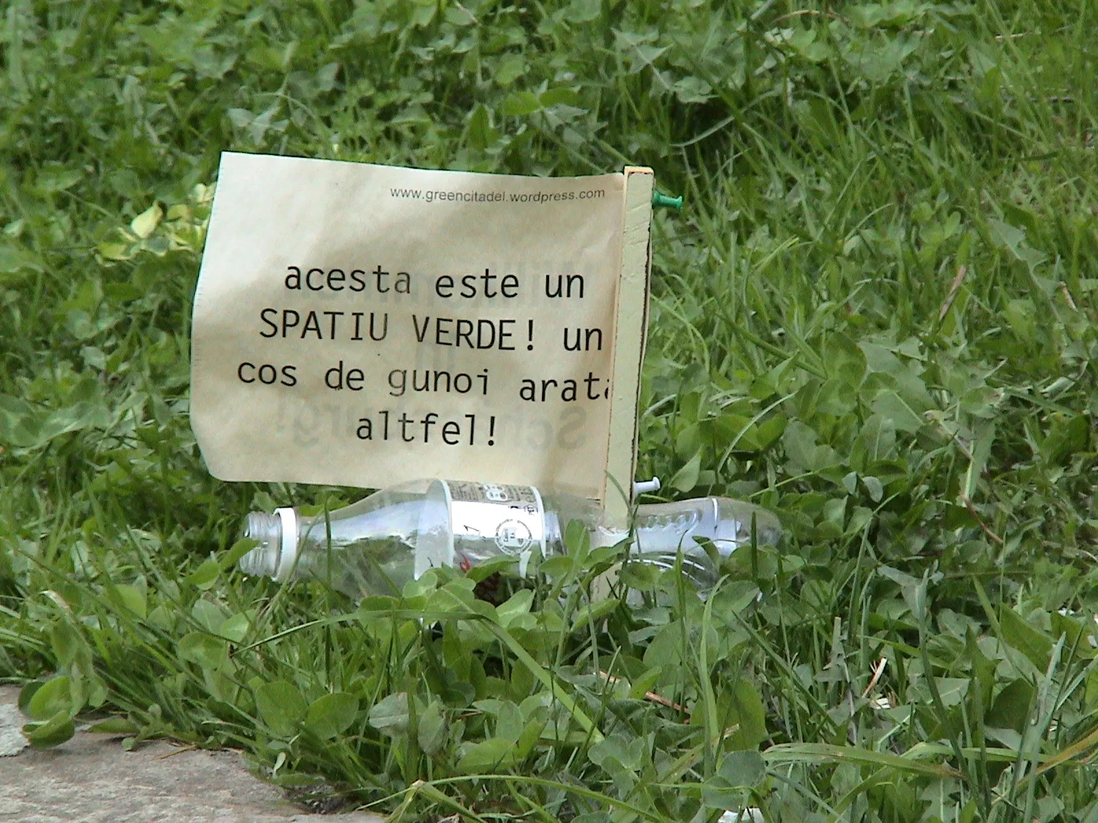 O idee interesantă pentru promovarea curățeniei