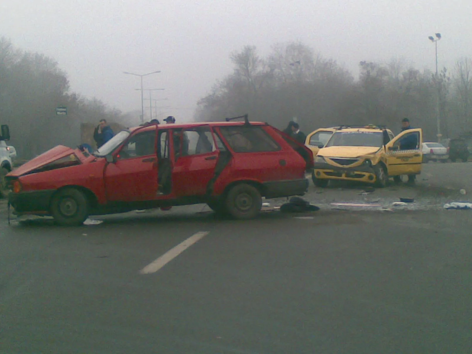 Accident în Bucureşti